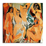 Pablo Picasso Les Demoiselles Avignon 1907 HQ Canvas Print Wall Art