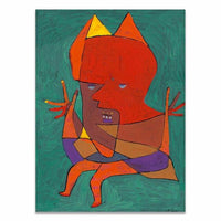 Paul Klee Classic Artwork HQ Canvas Print Painting