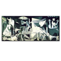 Picasso Guernica Famous Painting HQ Canvas Print Artwork Reproduction