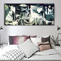 Picasso Guernica Famous Painting HQ Canvas Print Artwork Reproduction