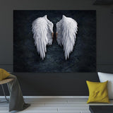 Wing Print The Powerful Wing Painting Art On Canvas No Frame