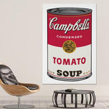 Pop Art Print Wall Painting Andy Warhol Tomato Soup Abstract Art Decorative Picture