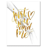 Hands Living Room Bedroom Canvas Wall Art HQ Canvas Print