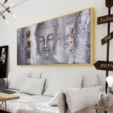 HQ Canvas Print Art Buddha Paintings Wall Art Picture