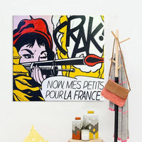 Roy Lichtenstein Canvas Oil Painting Acrylic Painting Pop Art Street (Hand Painted!) Products On