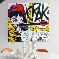 Roy Lichtenstein Canvas Oil Painting Acrylic Painting Pop Art Street (Hand Painted!) Products On