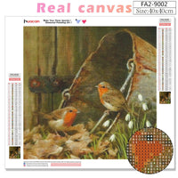 DIY Diamond Painting Full Square/Round Bird Diamond Mosaic Animal Decor For Home Wall Art