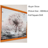 DIY Diamond Painting Full Flower Pictures Of Rhinestones 5D DIY Diamond Dandelion Mosaic Home Decor