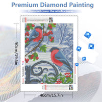 DIY 5D DIY Diamond Painting Bird Rhinestones Pictures Diamond Animal Mosaic Crafts Kit