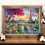 DIY Paint By Number HandPainted Painting Drawing On Canvas Art Gift DIY Painting By Numbers City Landscape Kits Home Decor