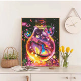 DIY 5D DIY Diamond Butterfly Full Square Round Diamond Painting Animal Diamond Mosaic Flower Handmade