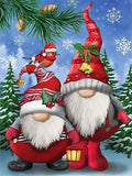 DIY 5D DIY Diamond Painting Santa Claus Full Drill Diamond Kit Cartoon Diamond Mosaic Christmas