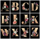 DIY Diamond Painting Kit Cartoon Letter 5D DIY Diamond Text Rhinestones Mosaic Wall Art