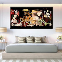 Picasso Guernica FRAME AVAILABLE Canvas Art Print Color Version Painting