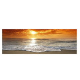 Sunsets Natural Sea Beach Landscape Posters And Prints Canvas Painting Panorama Scandinavian Wall