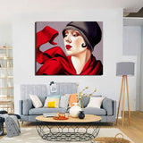 Tamara de Lempicka Beauty Fashion HQ Canvas Print Painting Print FRAME AVAILABLE