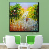 Oil Painting Wall Art Modern On Canvas Handpainted (Hand Painted!) Products On Etsy