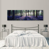 Wall Art HQ Canvas Print Sunset Lavender Forest Picture Wall