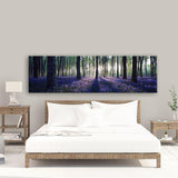 Wall Art HQ Canvas Print Sunset Lavender Forest Picture Wall