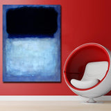 Abstract Mark Rothko Green On Blue 1956 Canvas Art Home Decor Modern Oil Painting