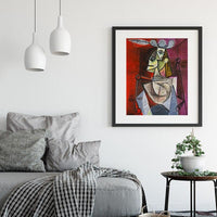 Picasso Woman in an Armchair HQ Canvas Print