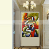 World Famous Oil Painting Abstract Portrait Lady By Pablo Picasso Wall Picture 100% Handmade