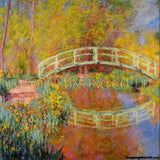 Artist Team Directly Supply High Quality Reproduction Monet Japanese Bridge Oil Painting On Canvas