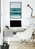 Choppy Waters Decorative Art custom print vertical HQ Canvas Print Wall Picture FRAME AVAILABLE