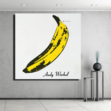 Andy Warhol Modern Banana Hand Painted Oil Painting Canvas Art