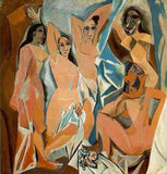 Pablo Picasso Les Demoiselles d Avignon 1907 famous Wall Picture FRAME AVAILABLE HQ Canvas Print