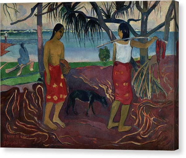 Paul Gauguin I Raro te Oviri Under the Pandanus 1891 - READY TO HANG