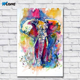 Fashion Printing Oil Painting Ink Art Majestic Elephant Wall Canvas Print Pictures