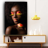 Hq Canvas Print Black And White African Sexy Woman Wall Art Picture Products On Etsy