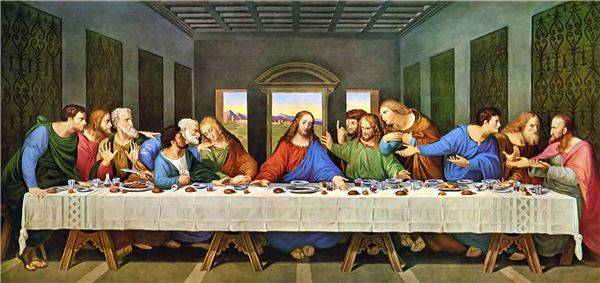 High Quality Giclee Print Leonardo Da Vinci Wall Paintings The Last Supper Huge Canvas Prints On