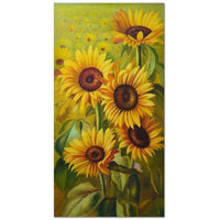 High Quality Canvas Print Sunflower Wall Art Pictures Modern Big Size For Living Room Quadro