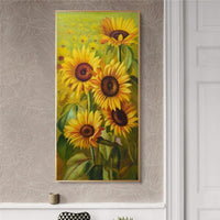 High Quality Canvas Print Sunflower Wall Art Pictures Modern Big Size For Living Room Quadro