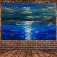 Large Hand Painted Abstract Wall Oil Painting On Canvas Picture (Hand Painted!) 40X60Cm / 00