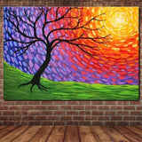 Large Hand Painted Abstract Wall Oil Painting On Canvas Picture (Hand Painted!) 40X60Cm / 04