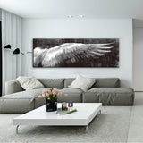 Angel Wings Vintage Wall Posters And Prints Black White Art Canvas Paintings Pop