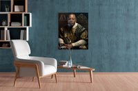 Renaissance style rapper portrait Dr. Dre